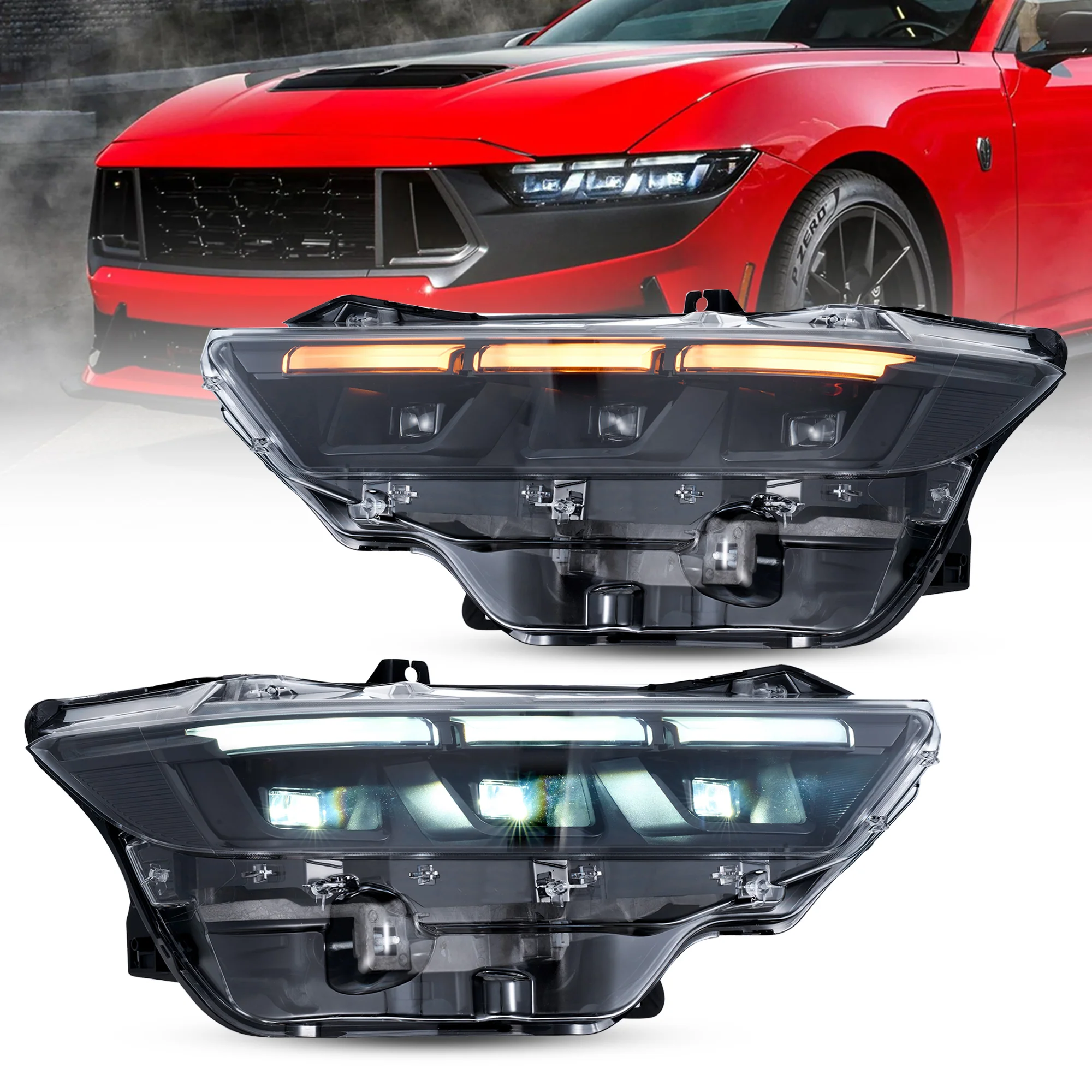 For Ford Headlights Tail Lights